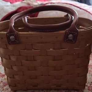 Longaberger basket purse
